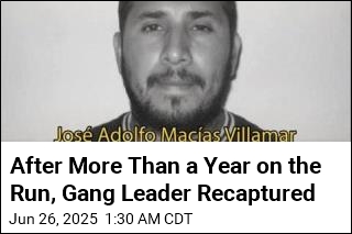 After More Than a Year on the Run, Gang Leader Recaptured