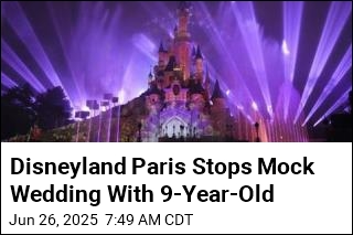 Disneyland Paris Stops Mock Wedding With 9-Year-Old