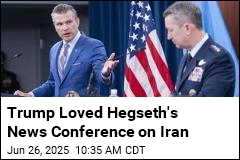 Trump Lavishes Praise on Hegseth&#39;s News Conference
