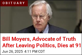Bill Moyers, Advocate of Truth After Leaving Politics, Dies at 91