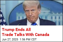 Trump Ends All Trade Talks With Canada