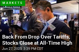 Stocks Close at All-Time High