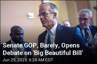 Senate GOP, Barely, Opens Debate on &#39;Big Beautiful Bill&#39;