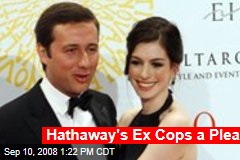 Hathaway's Ex Cops a Plea
