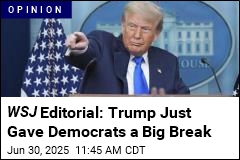 WSJ Editorial: Trump Blew It on Senator Tillis