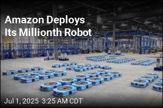 Amazon Deploys Its Millionth Robot
