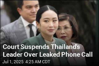 Court Suspends Thailand&#39;s Leader Over Leaked Phone Call