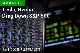 Tesla, Nvidia Drag Down S&amp;P 500