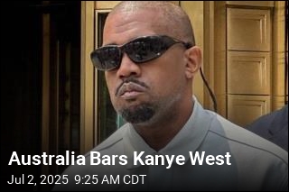 Australia Bars Kanye West
