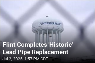 Flint Completes Lead Pipe Replacement