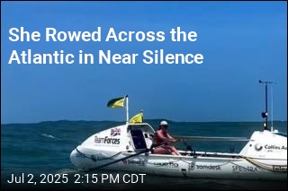 She Rowed Across the Atlantic in Near Silence