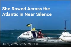 She Rowed Across the Atlantic in Near Silence