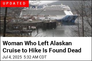 Cruise Ship Passenger Missing on Alaska Hike