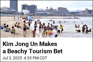 North Korea Unveils Its Long-Planned Beach Resort