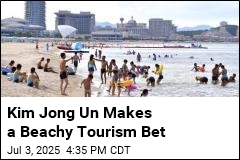 North Korea Unveils Its Long-Planned Beach Resort