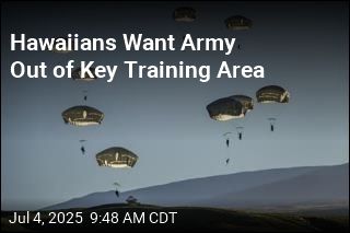 Native Hawaiians Want Army Out of Training Area