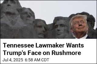 Tenn. Lawmaker Wants Trump Added to Mount Rushmore