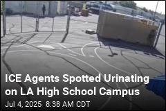 ICE Agents Spotted Urinating Next to Playground