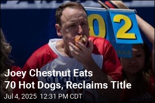 Joey Chestnut Reclaims His Title