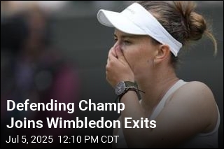 Defending Champ Joins Wimbledon Exits