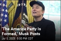 His New Party Is in Business, Musk Says
