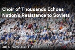 Choir of Thousands Echoes Nation&#39;s Resistance to Soviets