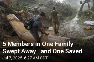 5 Members in One Family Swept Away&mdash;and One Saved