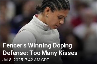 Fencer&#39;s Winning Doping Defense: Too Many Kisses