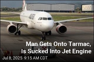 Man Gets Onto Tarmac, Is Sucked Into Jet Engine