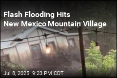 House Swept Away in New Mexico Flooding