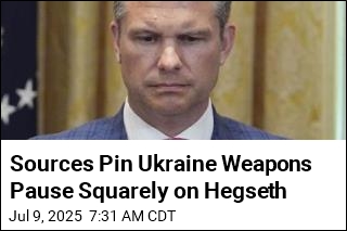Sources Pin Ukraine Weapons Pause Squarely on Hegseth