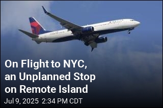 Delta Passengers Stuck on Remote Island After Engine Issue