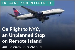 Delta Passengers Stuck on Remote Island After Engine Issue