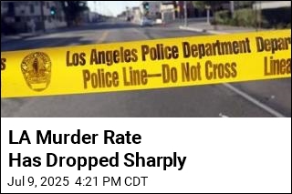 LA Is on Track to Record Fewest Murders Since 1968
