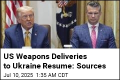 US Weapons Deliveries to Ukraine Resume: Sources