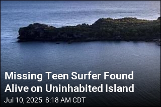 Missing Teen Surfer Found Alive on Uninhabited Island