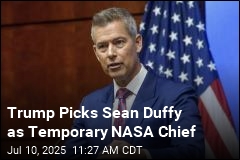 Trump Picks Sean Duffy as Temporary NASA Chief