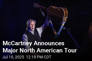 McCartney Announces First North American Tour in Years