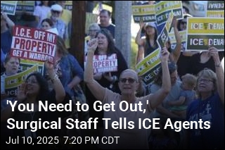 &#39;You Need to Get Out,&#39; Surgical Staff Tells ICE Agents