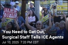 &#39;You Need to Get Out,&#39; Surgical Staff Tells ICE Agents