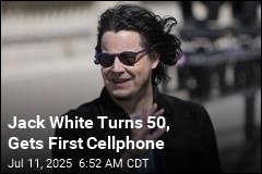 For His 50th Birthday, Jack White Gets First Cellphone