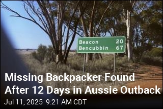 German Tourist Found Alive in Outback After 12 Days