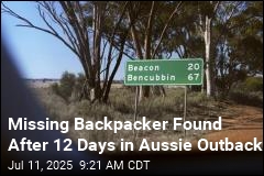 German Tourist Found Alive in Outback After 12 Days