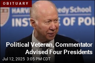Political Veteran, Commentator Advised Four Presidents
