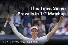 This Time, Sinner Prevails in 1-2 Matchup