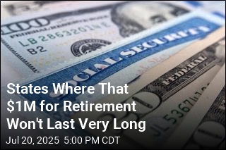 States Where That $1M for Retirement Stretches Further
