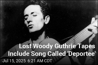 Lost Woody Guthrie Tapes About to See Daylight