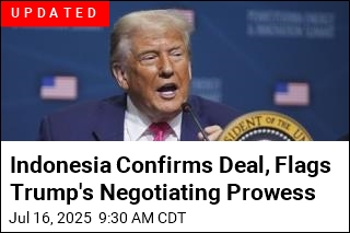 Trump Says He Has a Trade Deal With Indonesia