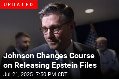Johnson Breaks With Trump on Epstein Files