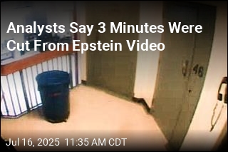 Report: Nearly 3 Minutes Missing From Epstein Video